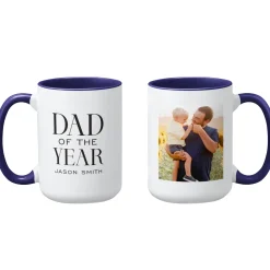 Dad of the Year Photo Mug