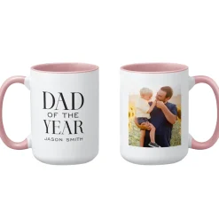 Dad of the Year Photo Mug