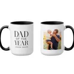 Dad of the Year Photo Mug