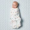 Dancing Alphabet Baby Swaddle Blanket