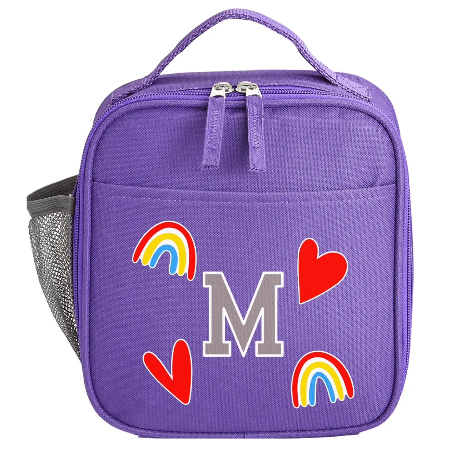 Decal + Monogram Purple Backpack Collection