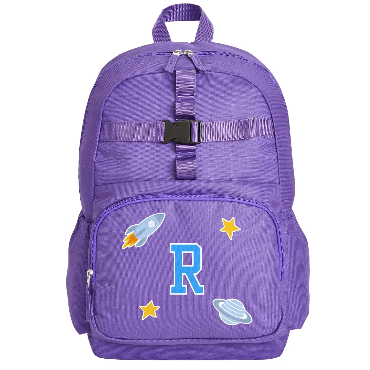 Decal + Monogram Purple Backpack Collection