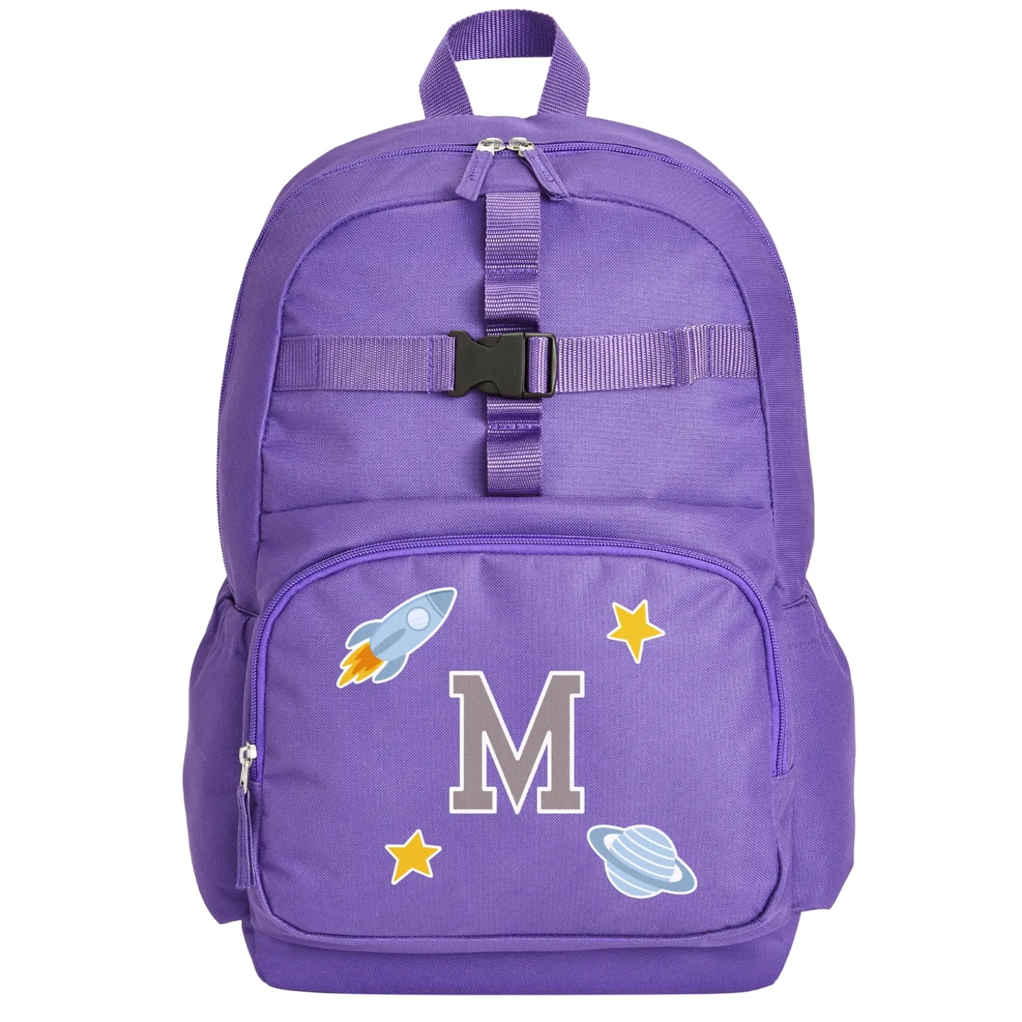 Decal + Monogram Purple Backpack Collection