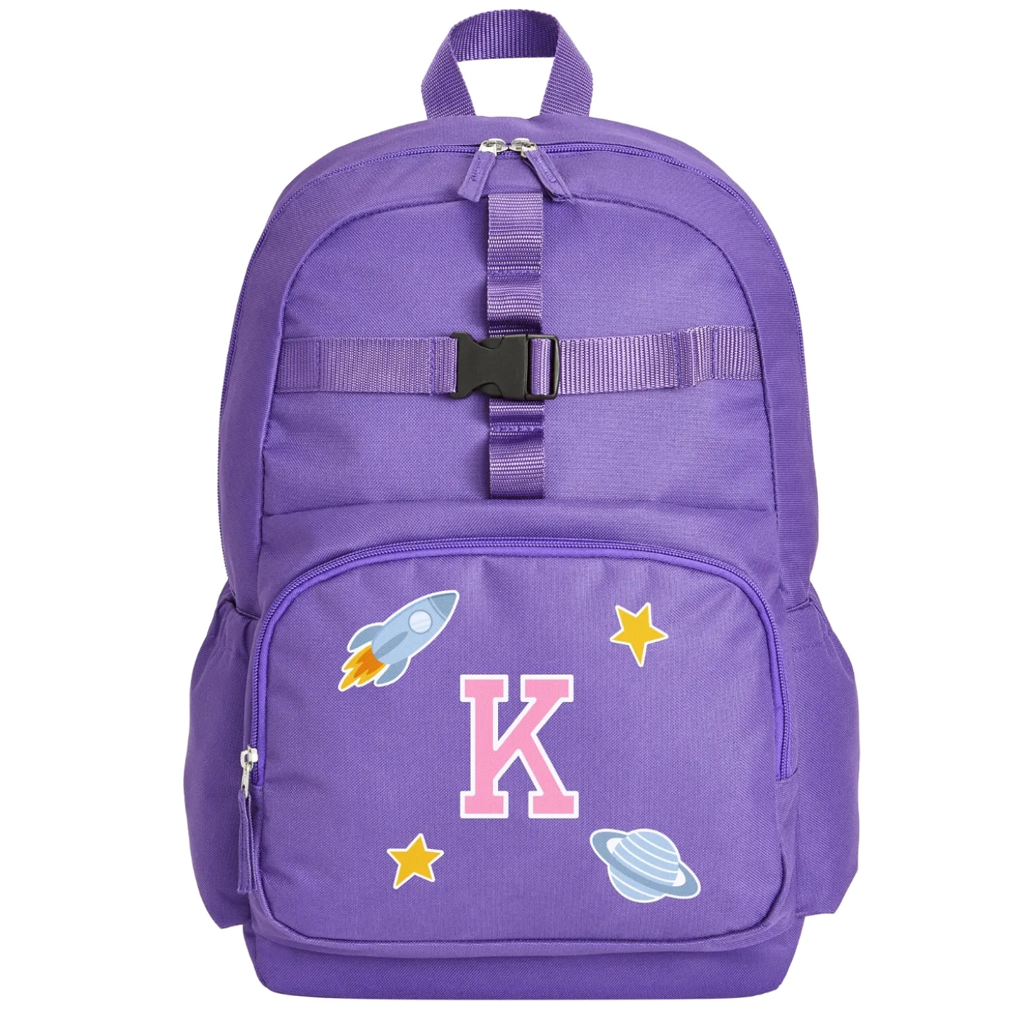 Decal + Monogram Purple Backpack Collection