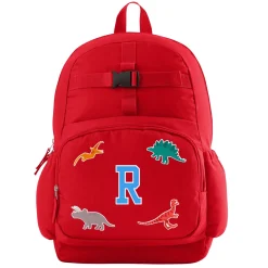 Decal + Monogram Red Backpack Collection