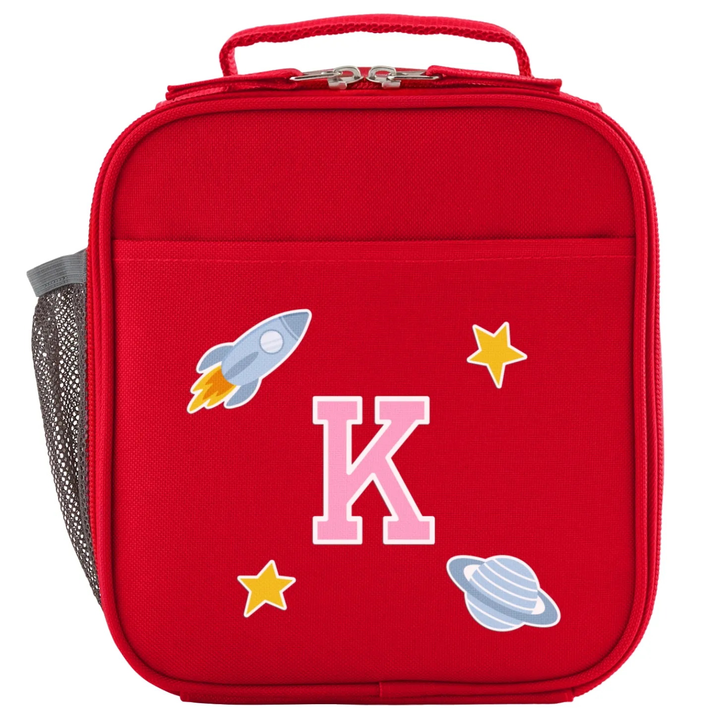 Decal + Monogram Red Backpack Collection