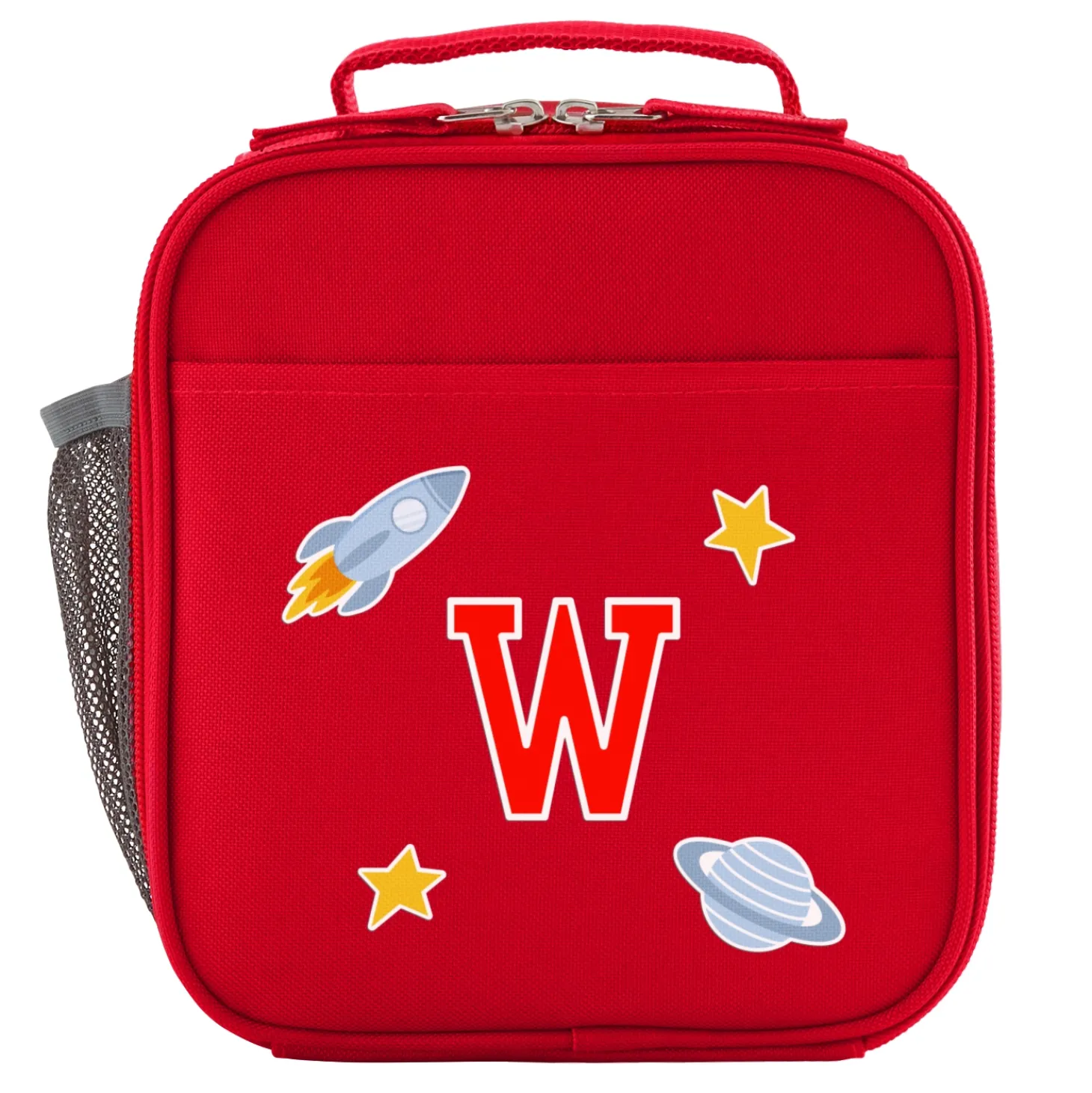 Decal + Monogram Red Backpack Collection