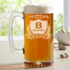 Decorative Label Oversize Beer Mug
