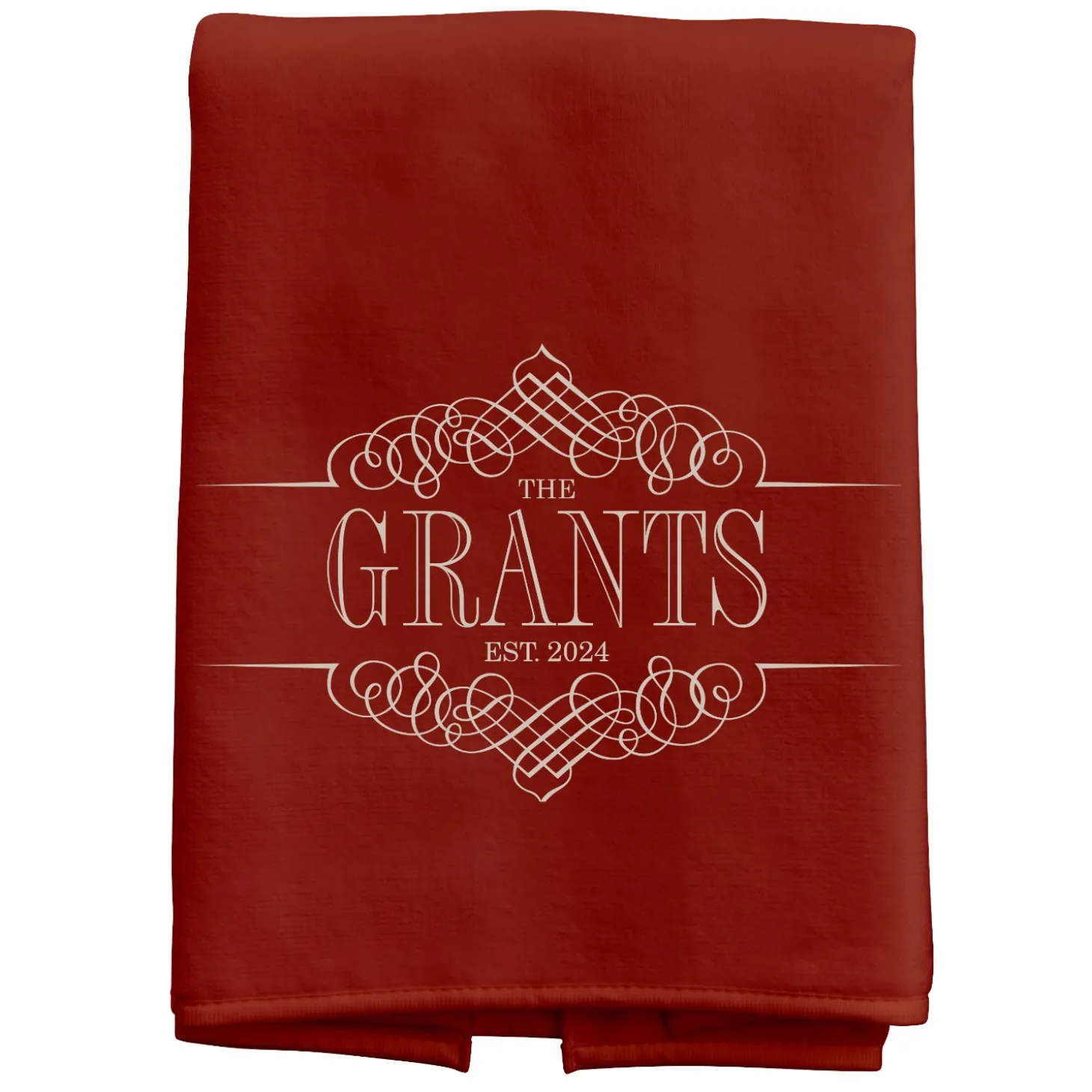 Decorative Name Kitchen Towel