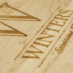 Decorative Name Maple Wood Cutting Board