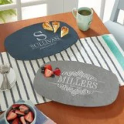 Decorative Name Platter