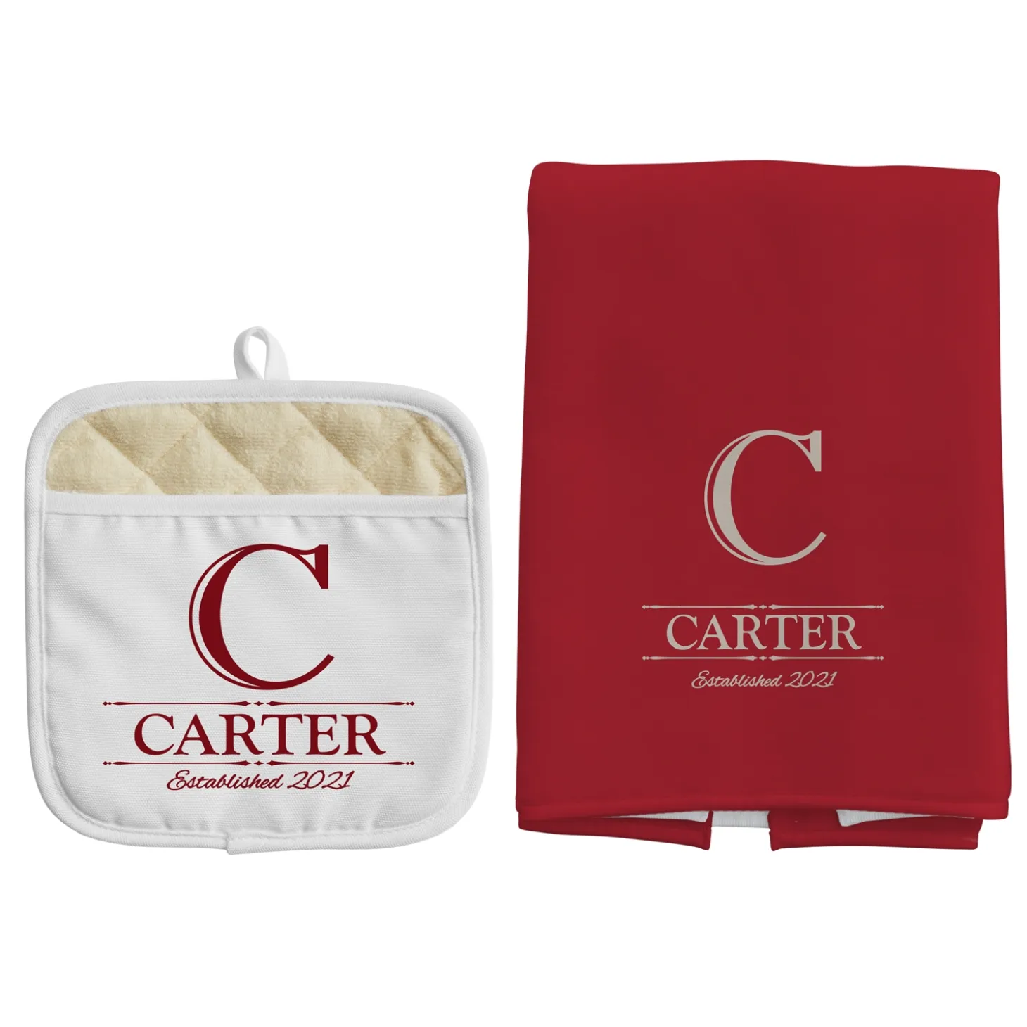 Decorative Name Pot Holder