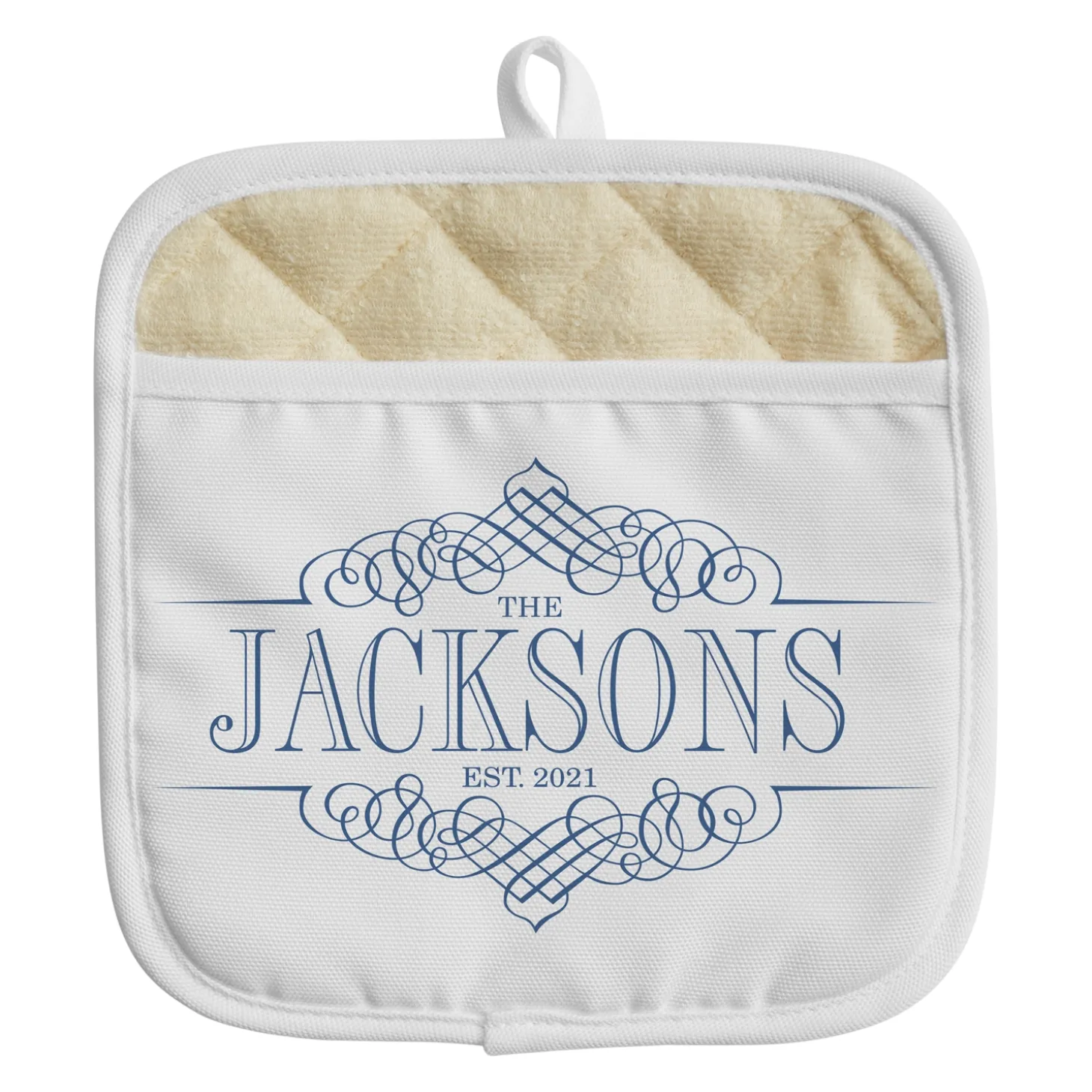 Decorative Name Pot Holder