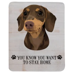 Dog Breed Plush Blanket