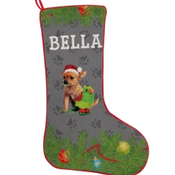 Dog Breed Puppy Stocking by Linda Picken©