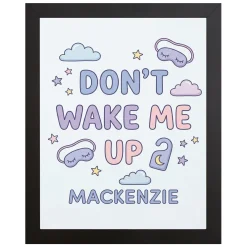 Don't Wake Me Up Canvas