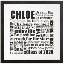 Dream Big Graduation Canvas