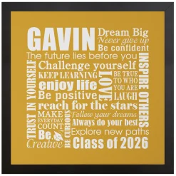 Dream Big Graduation Canvas