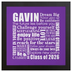 Dream Big Graduation Canvas