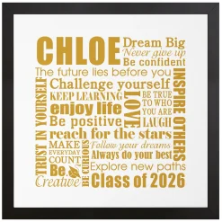Dream Big Graduation Canvas