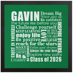 Dream Big Graduation Canvas