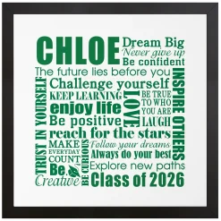 Dream Big Graduation Canvas