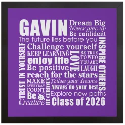 Dream Big Graduation Canvas