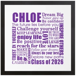 Dream Big Graduation Canvas