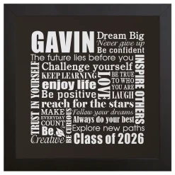 Dream Big Graduation Canvas