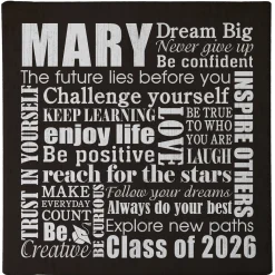 Dream Big Graduation Canvas