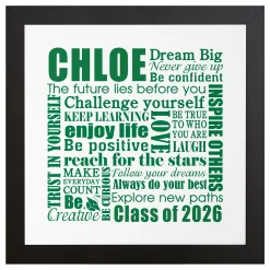 Dream Big Graduation Canvas