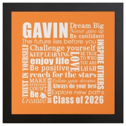 Dream Big Graduation Canvas