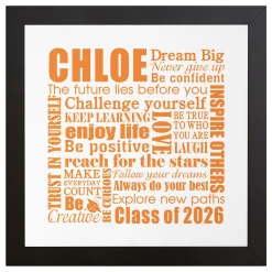 Dream Big Graduation Canvas