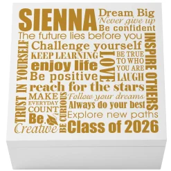 Dream Big Graduation Keepsake Box