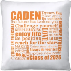 Dream Big Graduation Throw Pillow