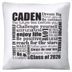 Dream Big Graduation Throw Pillow