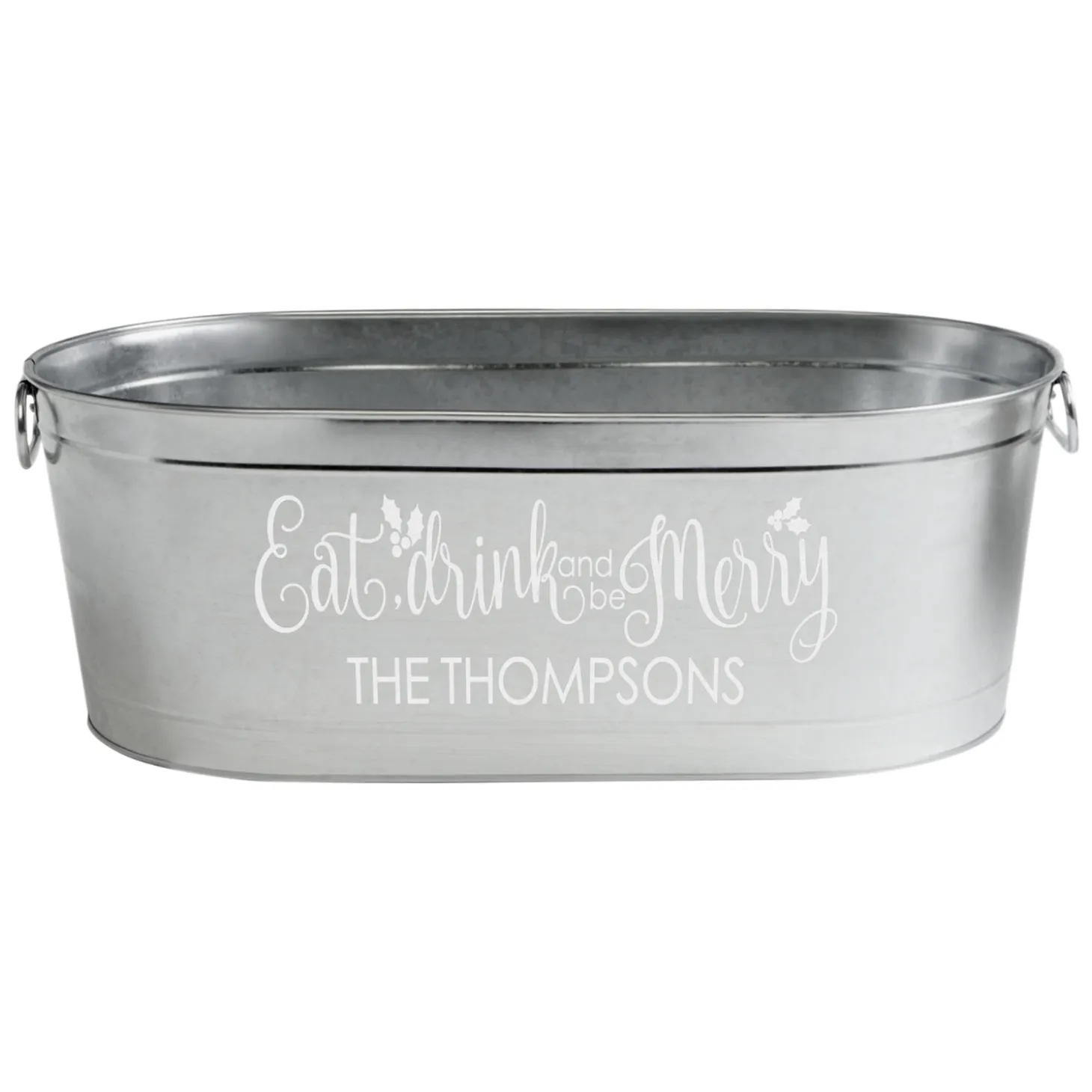 Eat, Drink & Be Merry Beverage Tub