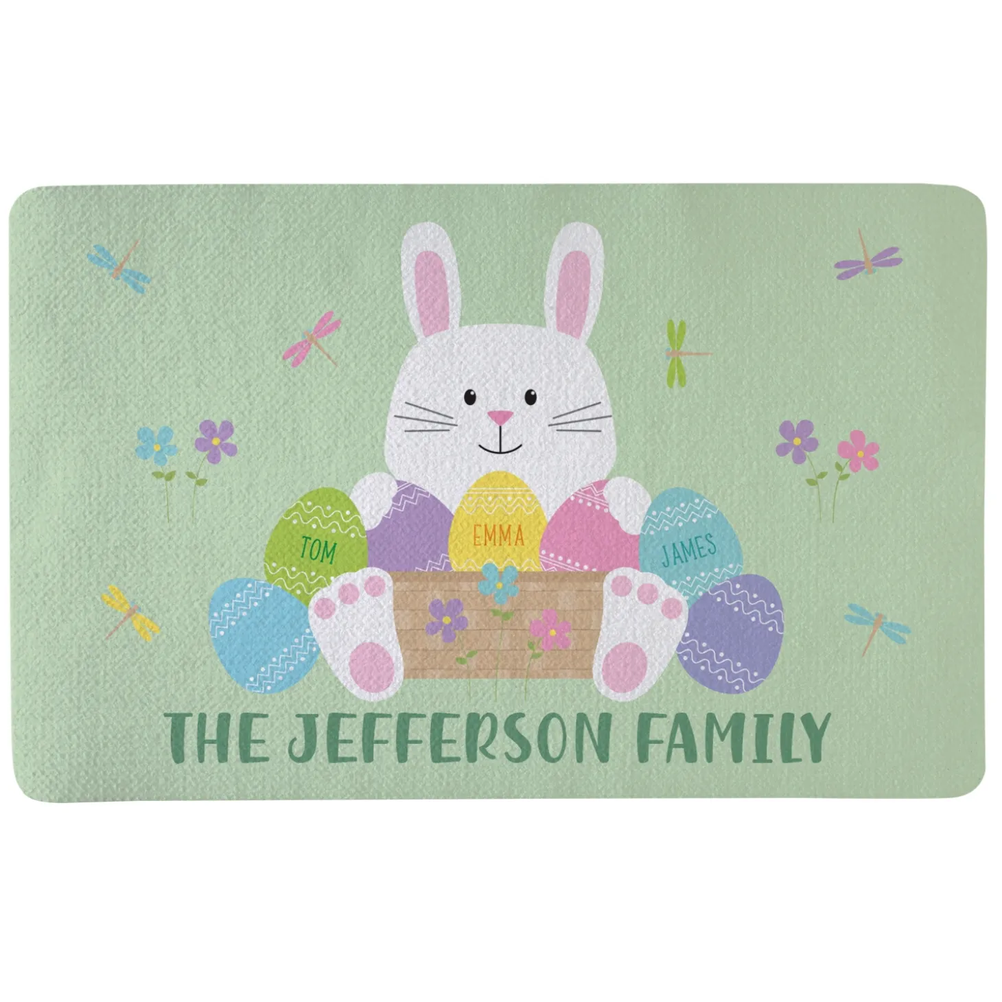 Eggcellent Easter Doormat
