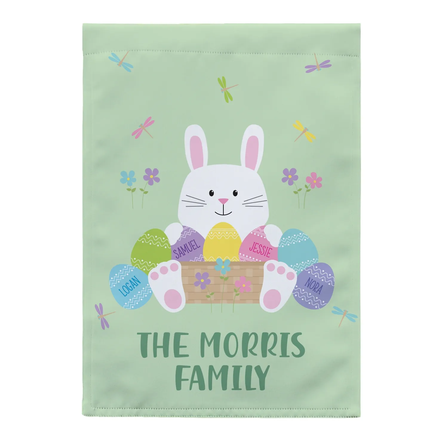 Eggcellent Easter Garden Flag