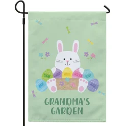 Eggcellent Easter Garden Flag