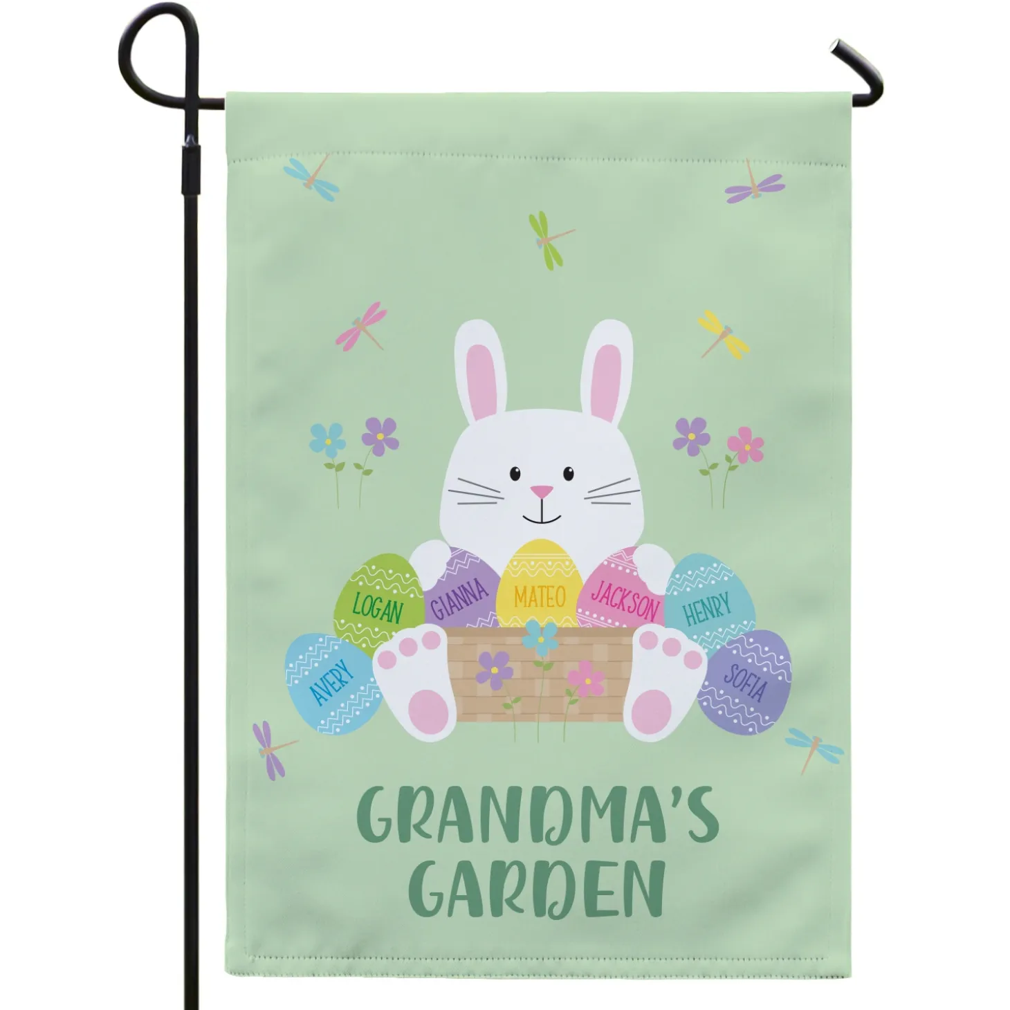 Eggcellent Easter Garden Flag