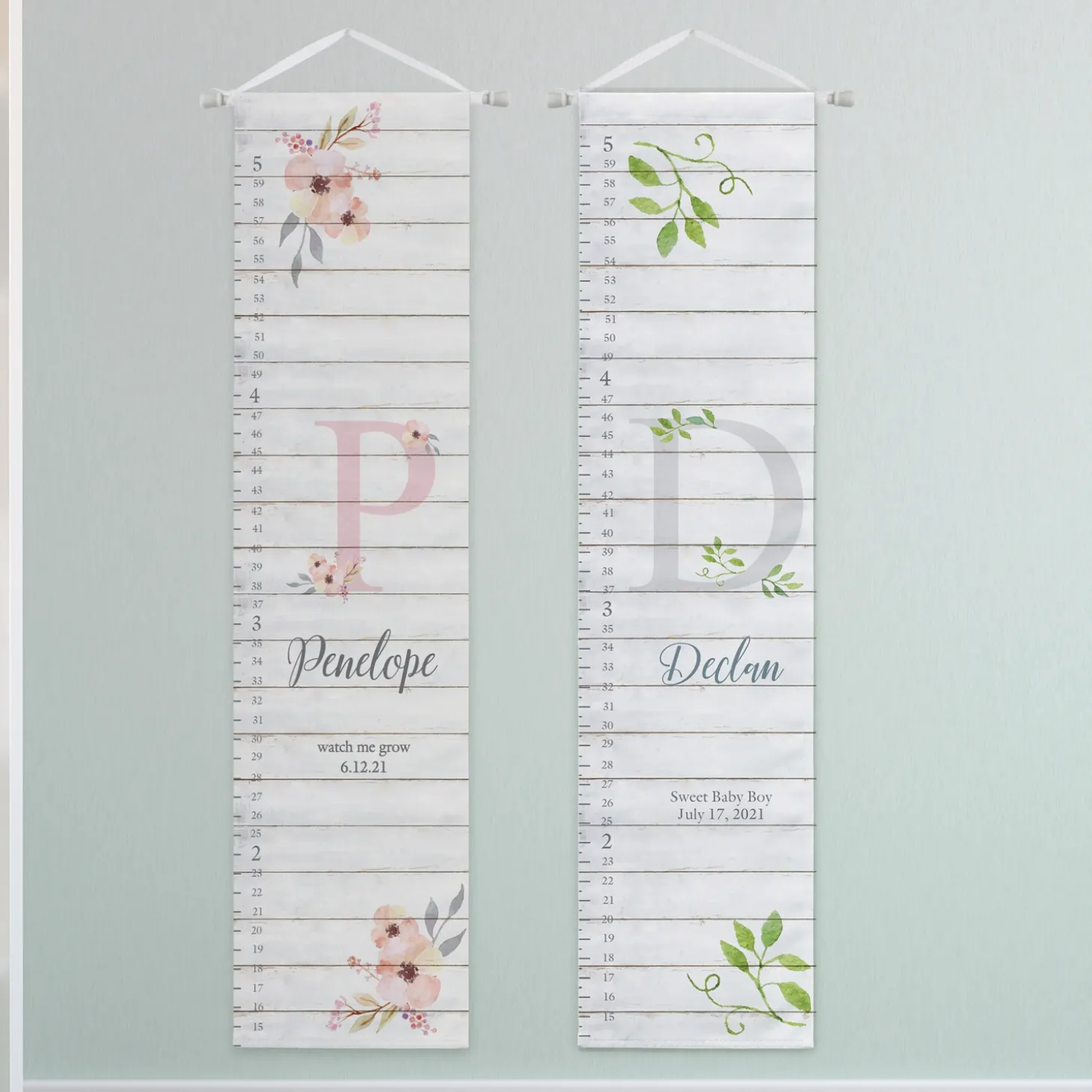 Elegant Baby Growth Chart