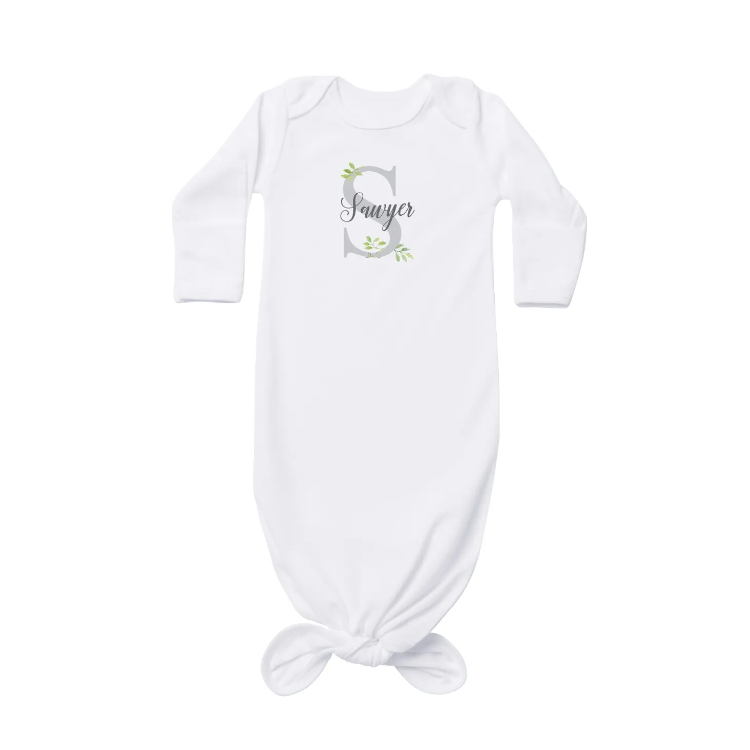 Elegant Baby Knotted Gown