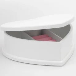 Elegant Baby Name Heart Shaped Jewelry Box