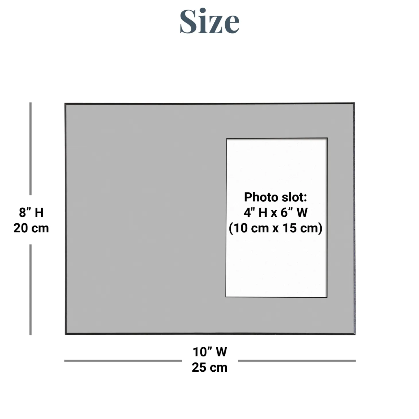 Elegant Baby Picture Frame