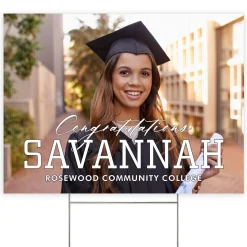Elite Graduate Photo Yard Sign