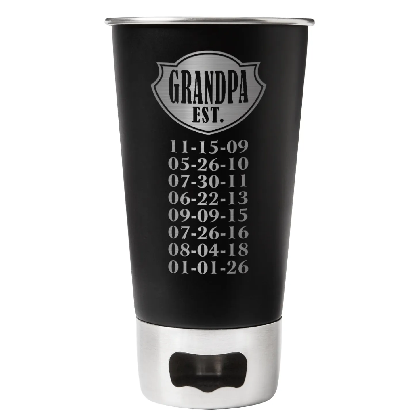 Established Beer Bottle Opening Tumbler