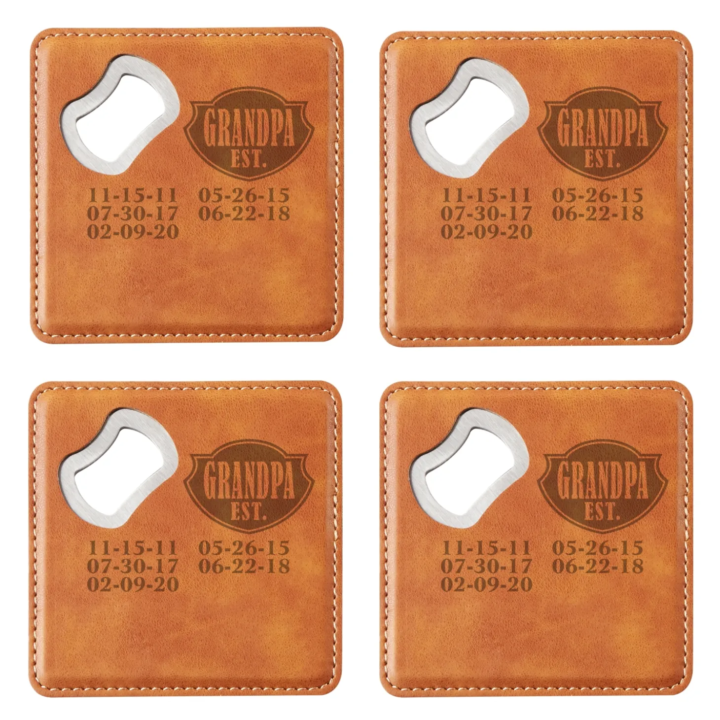 Established Bottle Opening Coasters