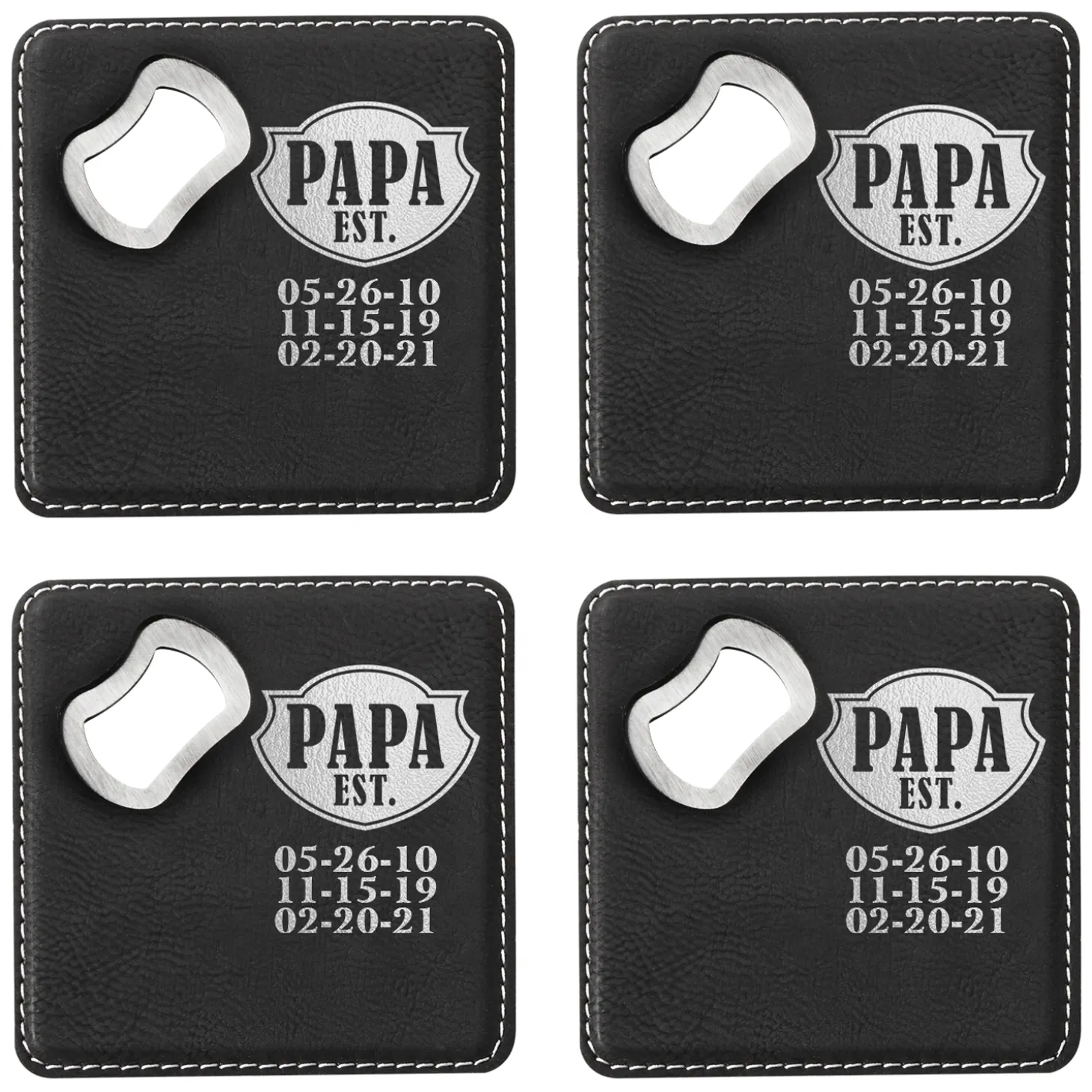 Established Bottle Opening Coasters