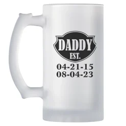 Established Frosted Beer Mug